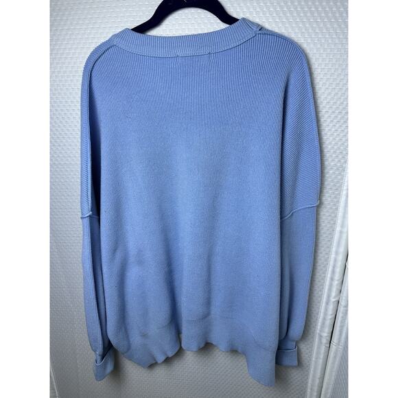 Amazon Streetwear Women’s Sweater Blue Size XL Viscose Polimide Lillusory - Picture 6 of 11